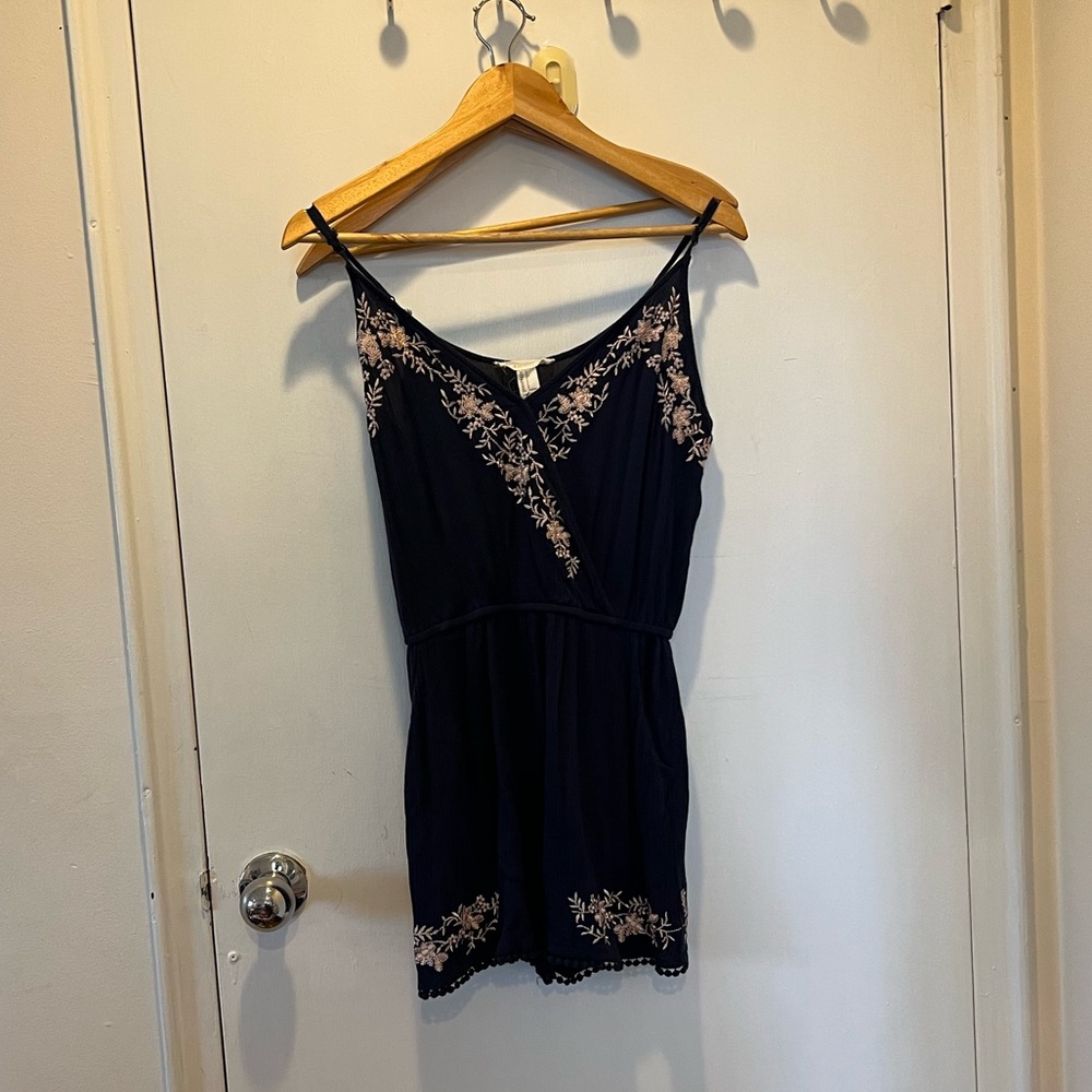 Blue romper